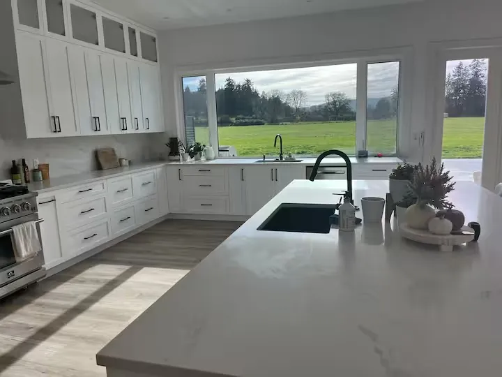 4-bedroom solar-powered smart home chef's kitchen