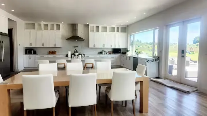 Smart home — dining room seating twelve