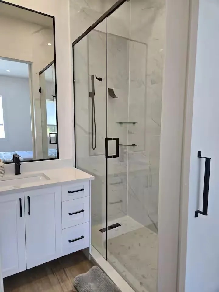 Smart home — fourth ensuite bathroom detail