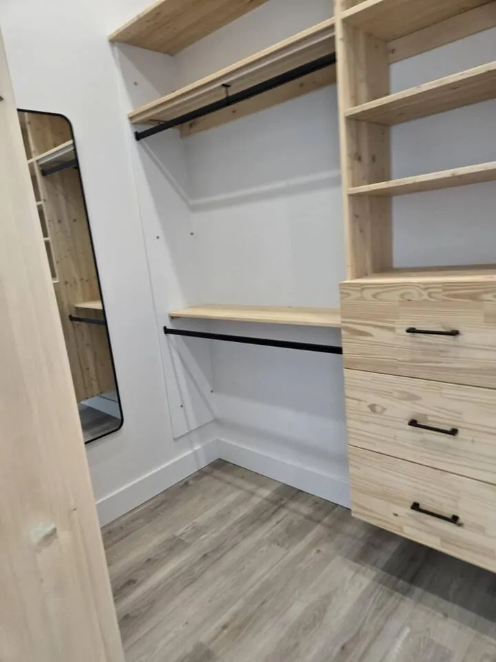 Smart home — master walk-in closet