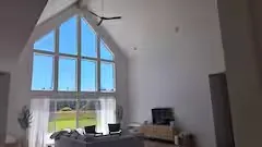 Smart home — open-concept living room